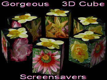 3D Cube Screensavers